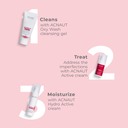 Acne Out 3 steps against imperfections - 3 products against acne
